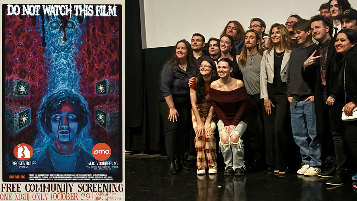 Alumni Brag, Del Rossi, Hardman star in Do Not Watch This Film