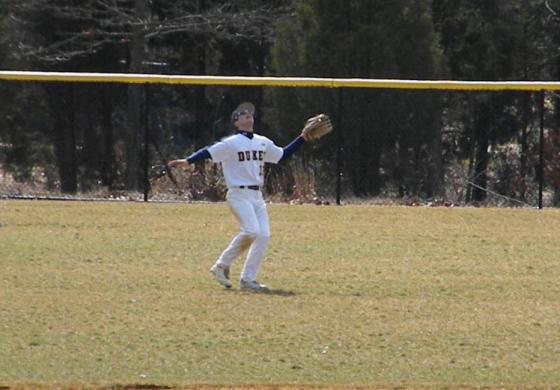 Freshman Gallagher Named NJCAA Division III Baseball Player of the Week